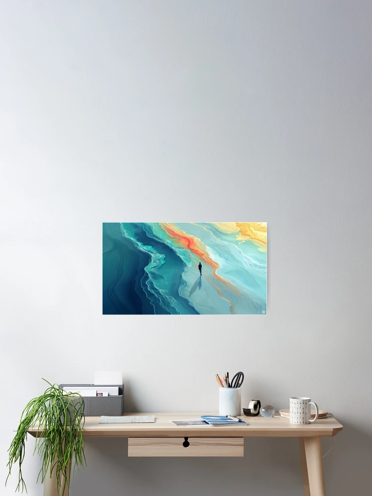 Thumbnail 2 of 3, Poster, Stratus designed and sold by RicoInStudios.
