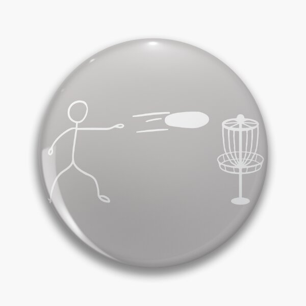 Item preview, Funny Golf Disk Stickman Throwing Golf Disk Golfer Vintage  designed and sold by roboartpixel.