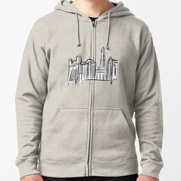 University of Birmingham Zipped Hoodie