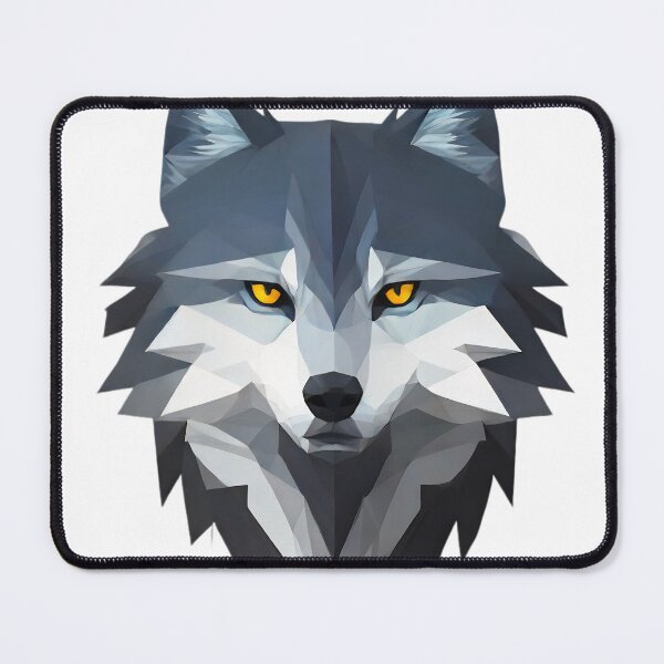Artikelvorschau, Wolf Illustrator Art Colorfull Nr.6 entworfen und verkauft von Rinomano.