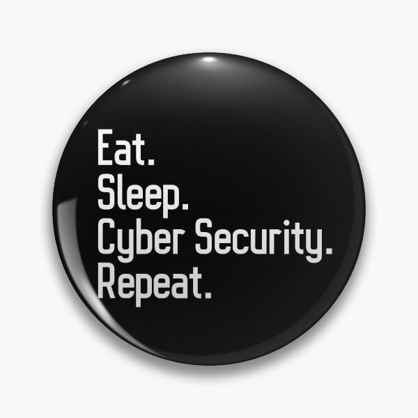 Item preview, Eat Sleep Cyber Security Repeat Funny Cybersecurity Gear designed and sold by DynamicDesign.
