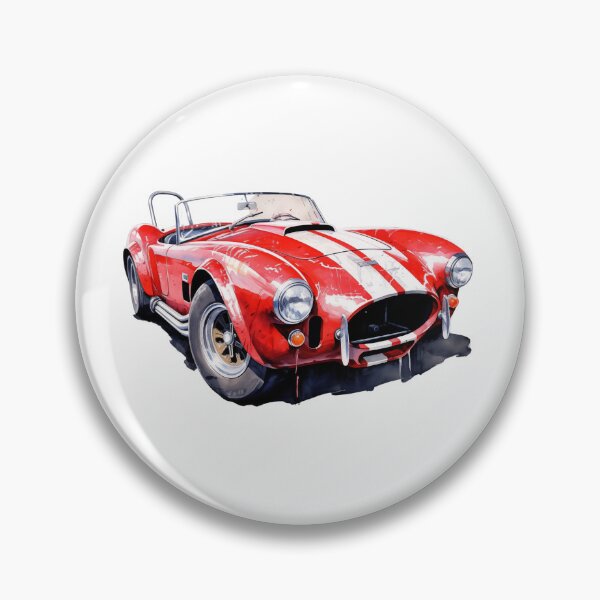 Item preview, 1964 Cobra Classic Car Watercolor Print designed and sold by StefNomadLife.