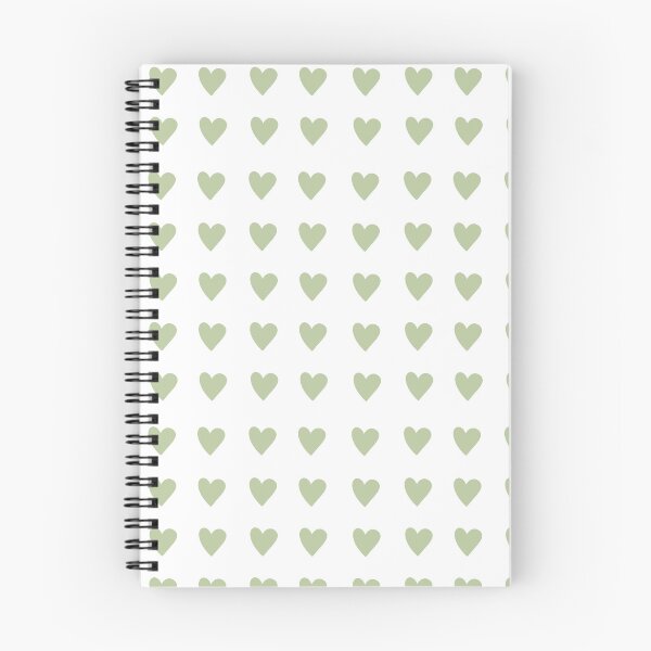 Item preview, 25 Minimalistic Sage Green Hearts Set designed and sold by posterful.