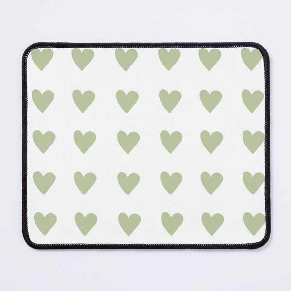 Item preview, 25 Minimalistic Sage Green Hearts Set designed and sold by posterful.