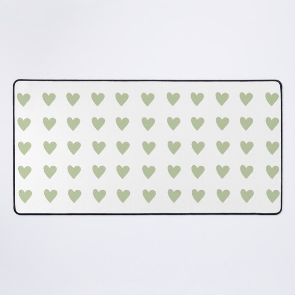 Item preview, 25 Minimalistic Sage Green Hearts Set designed and sold by posterful.