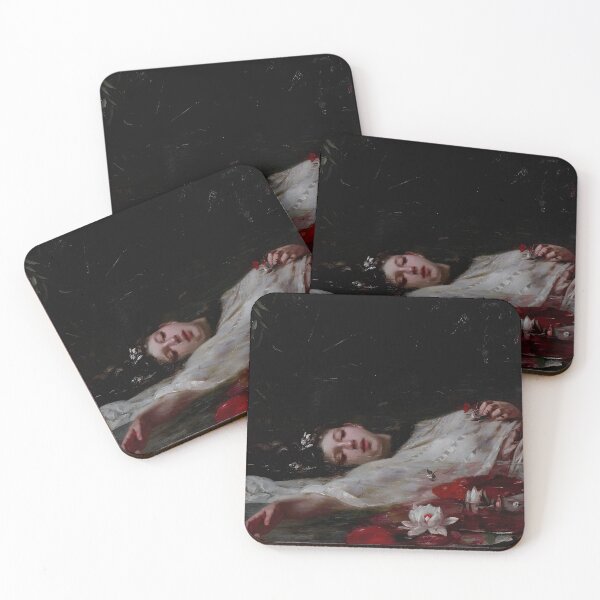 Item preview, Ophelia (detail) - Friedrich Heyser  designed and sold by darkgothicart.