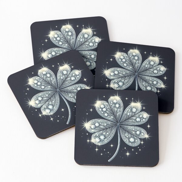 Item preview, Lucky four leaf clover. designed and sold by growing-mom.