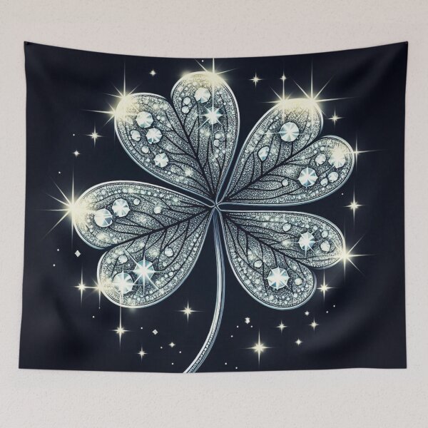 Item preview, Lucky four leaf clover. designed and sold by growing-mom.