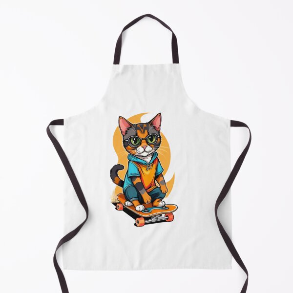 Item preview, Cat tortie skateboard designed and sold by KorArtStudio.