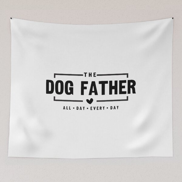 Item preview, The DogFather  - Dog Lover Dad designed and sold by Gravy-tee07.