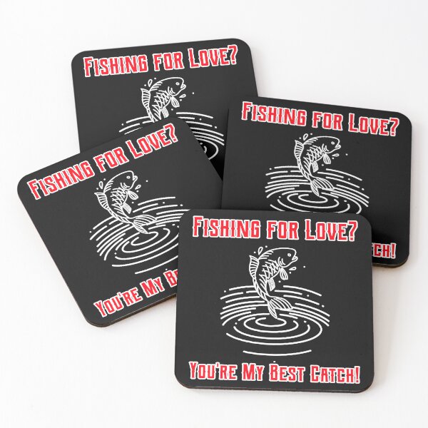 Item preview, FISHING FOR LOVE? YOU'RE MY BEST CATCH / VALENTINE  designed and sold by FISHGALA.