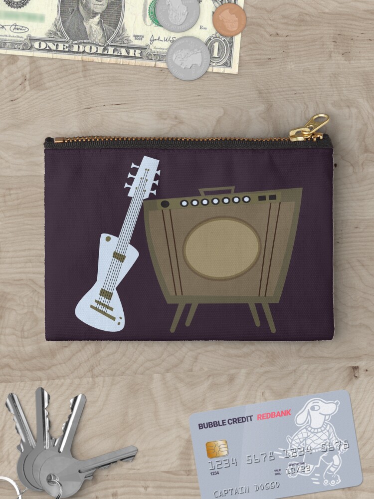 Thumbnail 3 of 4, Zipper Pouch, Retro Guitar and Amp designed and sold by CarlaBaremb.