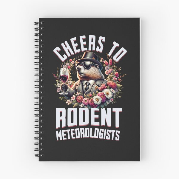 Item preview, Cheers To Rodent Meteorologists Groundhog Day Spring Design designed and sold by woormle.