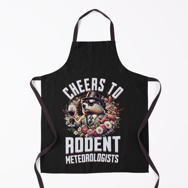 Item preview, Cheers To Rodent Meteorologists Groundhog Day Spring Design designed and sold by woormle.