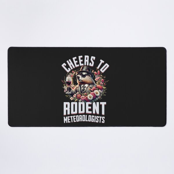 Item preview, Cheers To Rodent Meteorologists Groundhog Day Spring Design designed and sold by woormle.