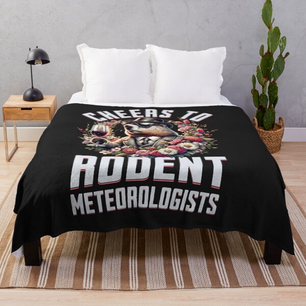 Item preview, Cheers To Rodent Meteorologists Groundhog Day Spring Design designed and sold by woormle.