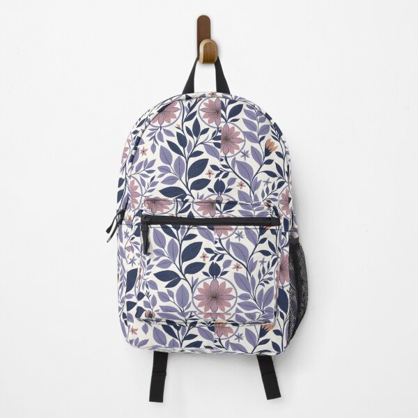 Item preview, Mid Century Modern Botanical Flower Pattern  Lilac designed and sold by Prints and Lifestyle.
