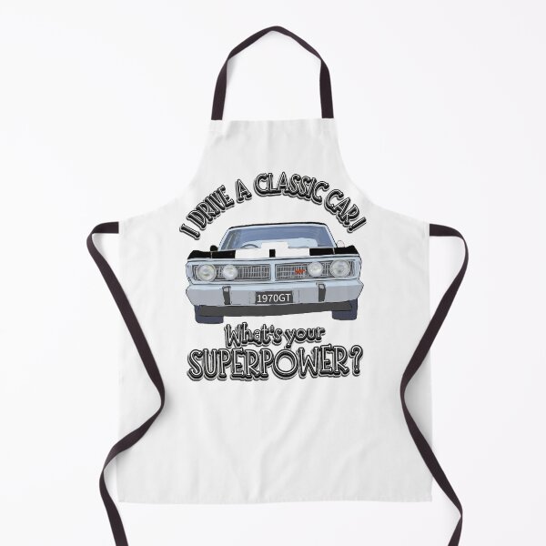 Item preview, Falcon GT Black - I DRIVE A CLASSIC CAR, whats your SuperPower? designed and sold by Michael van der Hoorn.