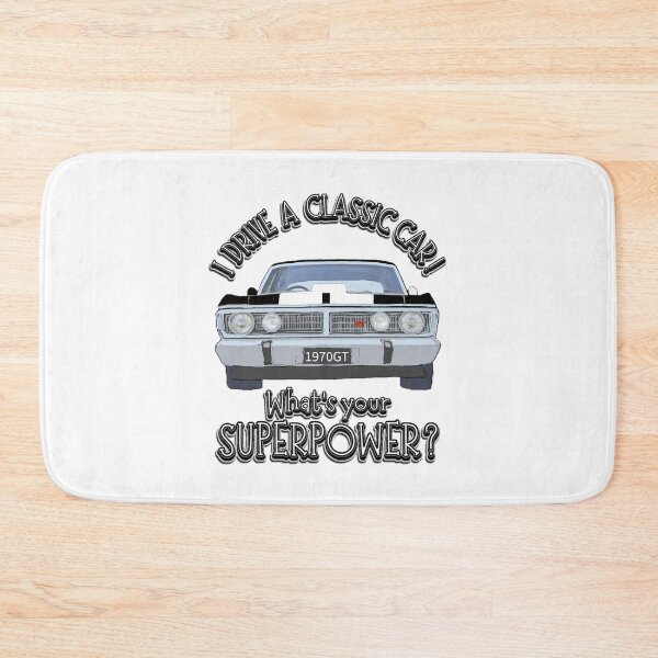 Item preview, Falcon GT Black - I DRIVE A CLASSIC CAR, whats your SuperPower? designed and sold by Michael van der Hoorn.