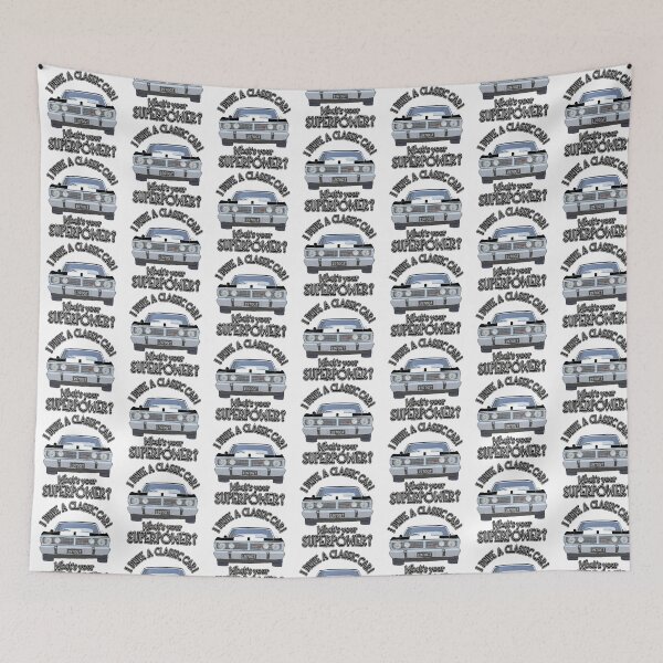 Item preview, Falcon GT Black - I DRIVE A CLASSIC CAR, whats your SuperPower? designed and sold by Michael van der Hoorn.