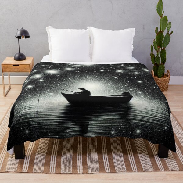 Item preview, Night fishing. designed and sold by growing-mom.