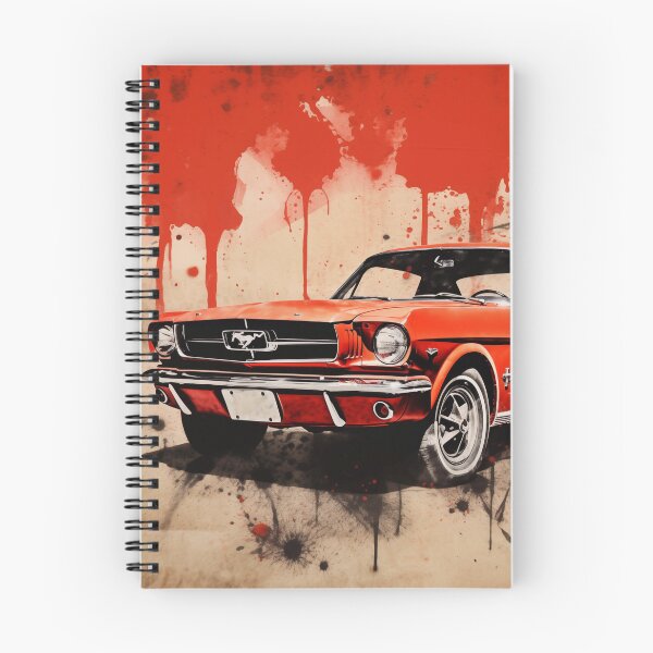 Item preview, 1965 Mustang Classic Car Stencil Art Print designed and sold by StefNomadLife.