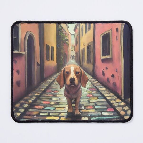 Item preview, Dog Cobblestone Street designed and sold by WANBASTEN.