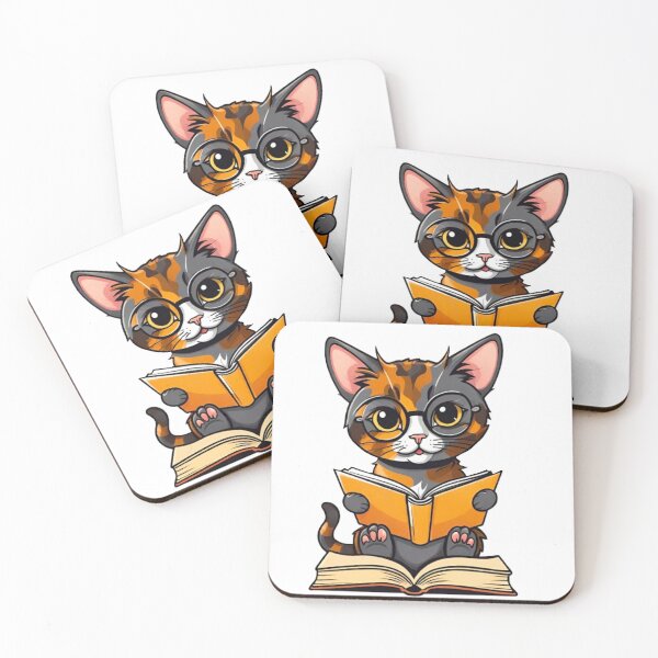 Item preview, Libro de lectura de tortuga gato designed and sold by KorArtStudio.