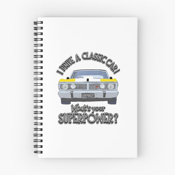 Item preview, Falcon GT Yellow - I DRIVE A CLASSIC CAR, whats your SuperPower? designed and sold by Michael van der Hoorn.