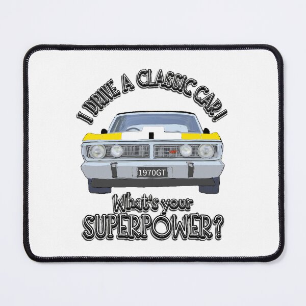 Item preview, Falcon GT Yellow - I DRIVE A CLASSIC CAR, whats your SuperPower? designed and sold by Michael van der Hoorn.