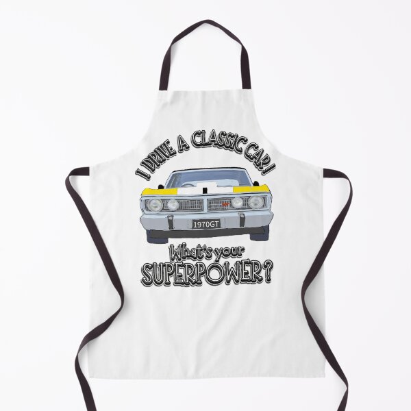 Item preview, Falcon GT Yellow - I DRIVE A CLASSIC CAR, whats your SuperPower? designed and sold by Michael van der Hoorn.