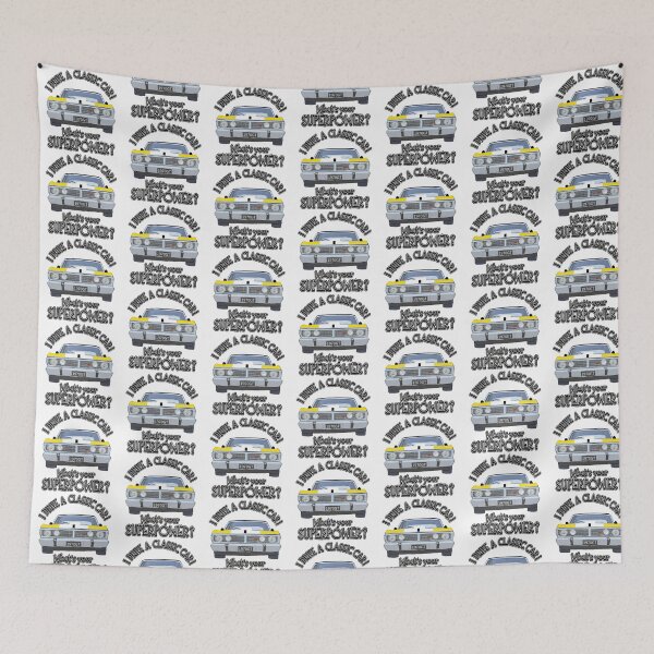 Item preview, Falcon GT Yellow - I DRIVE A CLASSIC CAR, whats your SuperPower? designed and sold by Michael van der Hoorn.