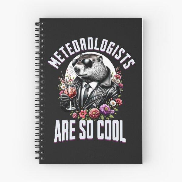 Item preview, Meteorologists Are So Cool Groundhog Day Spring Graphic designed and sold by woormle.