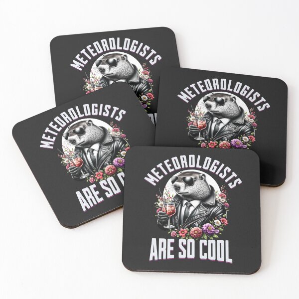 Item preview, Meteorologists Are So Cool Groundhog Day Spring Graphic designed and sold by woormle.