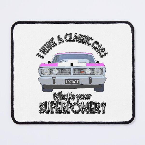 Item preview, Falcon GT Hot Pink - I DRIVE A CLASSIC CAR, whats your SuperPower? designed and sold by Michael van der Hoorn.