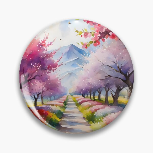 Item preview, An orchard in full bloom, the bees are happy designed and sold by LordFalcon.