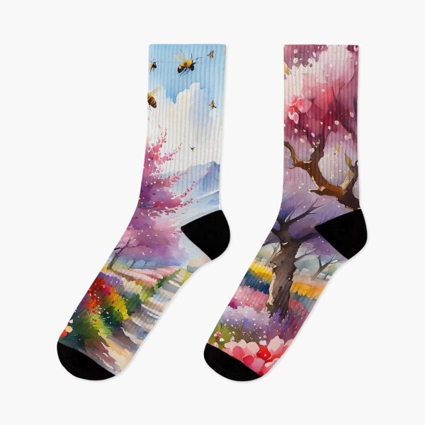 Item preview, An orchard in full bloom, the bees are happy designed and sold by LordFalcon.
