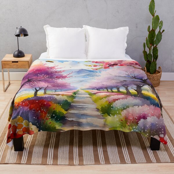Item preview, An orchard in full bloom, the bees are happy designed and sold by LordFalcon.
