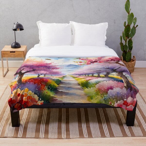 Item preview, An orchard in full bloom, the bees are happy designed and sold by LordFalcon.