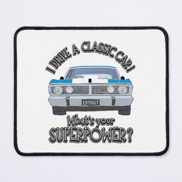 Item preview, Falcon GT Electric Blue - I DRIVE A CLASSIC CAR, whats your SuperPower? designed and sold by Michael van der Hoorn.