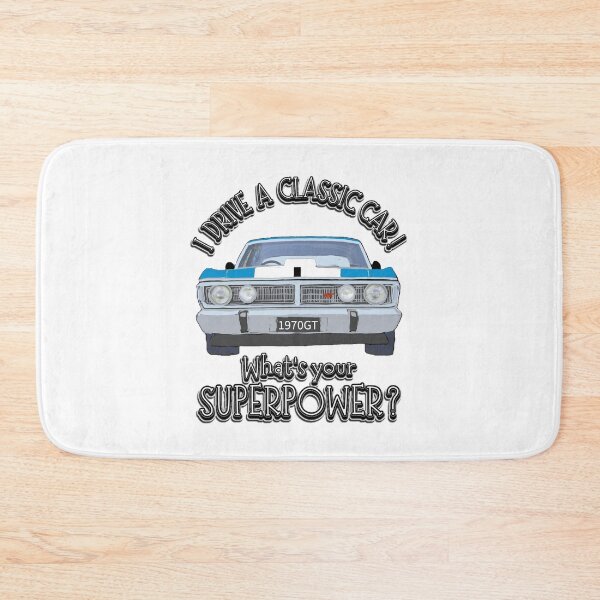 Item preview, Falcon GT Electric Blue - I DRIVE A CLASSIC CAR, whats your SuperPower? designed and sold by Michael van der Hoorn.