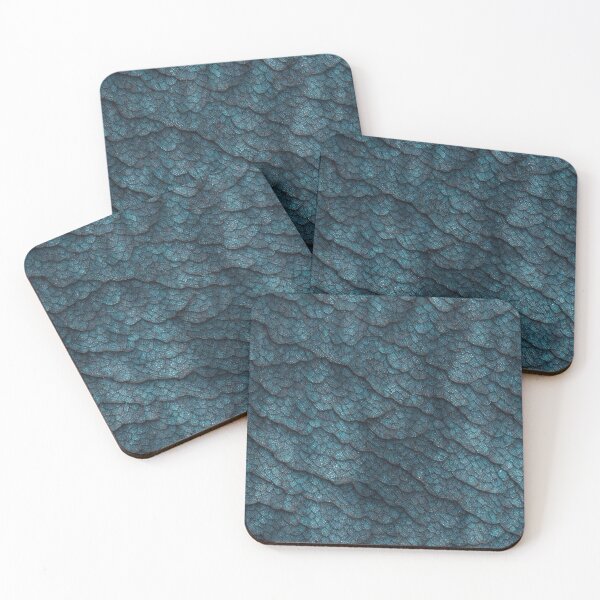 Item preview, Dragon Skin pattern, dark blue designed and sold by CoolPixels.