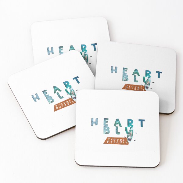 Item preview, blue heart designed and sold by JusteMoussi.
