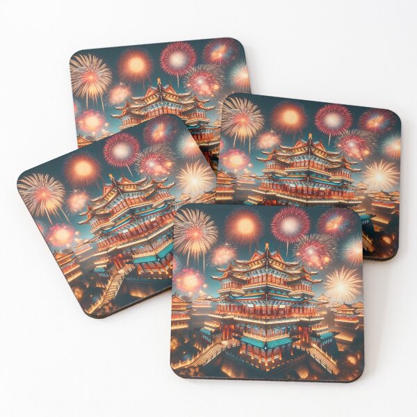 Item preview, Festival of Fireworks: Pagoda Under the Pyrotechnics designed and sold by Norgen.