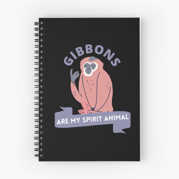 Item preview, Gibbons are my spirit animal designed and sold by GasconyPassion.