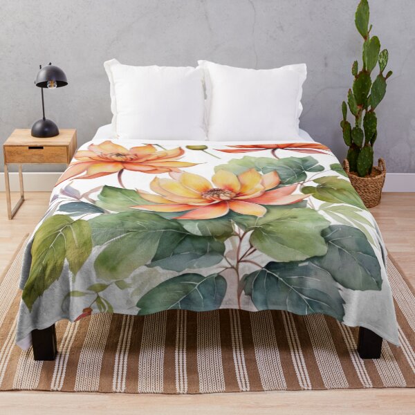 Item preview, Dahlia watercolor painting 04 designed and sold by I-HERE.