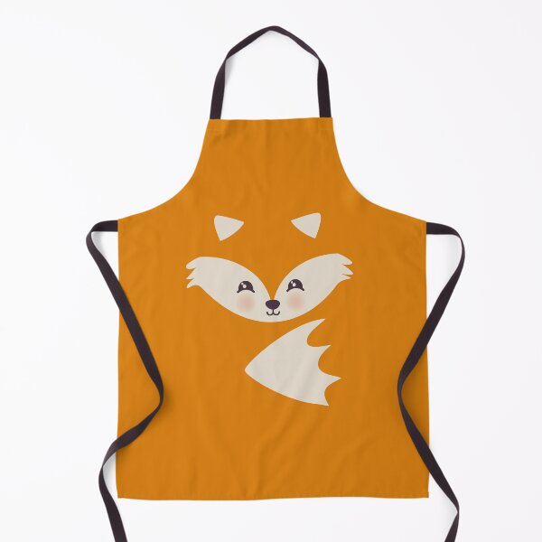 Item preview, Fox on orange background designed and sold by messy-nessie.