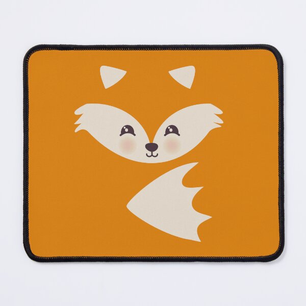 Item preview, Fox on orange background designed and sold by messy-nessie.