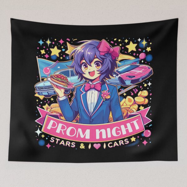 Item preview, Prom Night Stars & Cars: Tuxedo Glam in Vivid Blue, Red, Yellow, Green, Orange Hues designed and sold by SplashTastic.