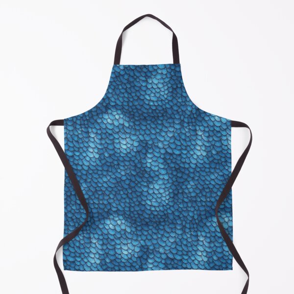 Item preview, Sky blue dragon scale pattern, dragon skin texture designed and sold by CoolPixels.